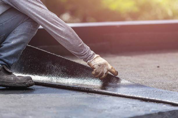 Professional Vapor Barrier Installation technician working in Bridgman, MI